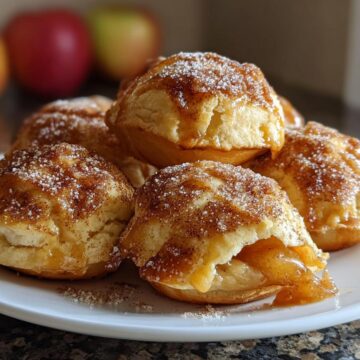 Air Fryer Apple Pie Bombs