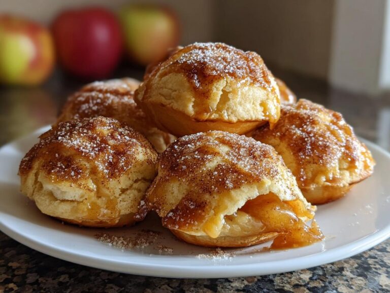 Air Fryer Apple Pie Bombs