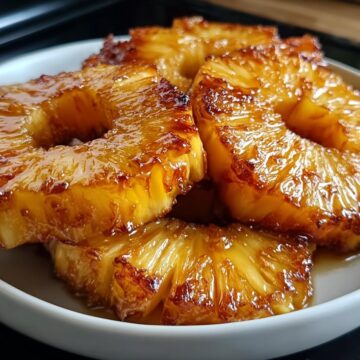Air Fryer Caramelized Pineapple
