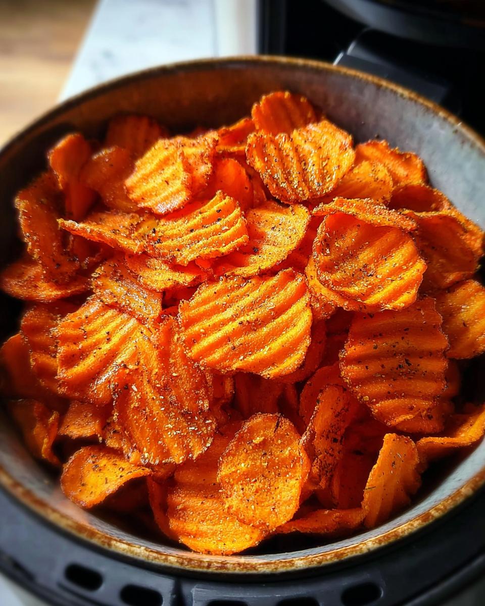 Air Fryer Carrot Chips - Detail 1