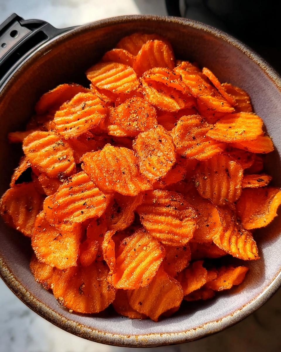 Air Fryer Carrot Chips - Detail 2