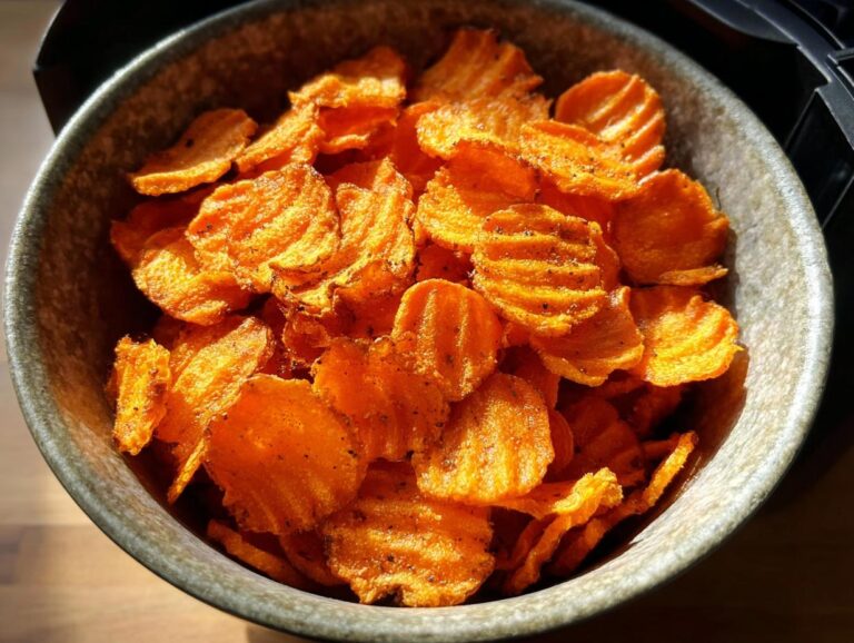 Air Fryer Carrot Chips