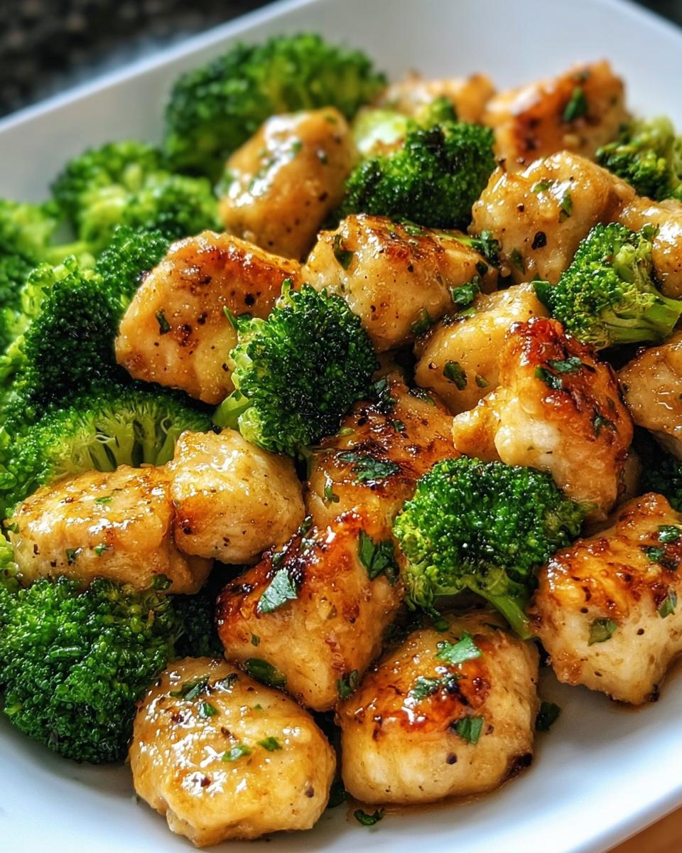 Air Fryer Chicken Bites And Broccoli - Detail 1