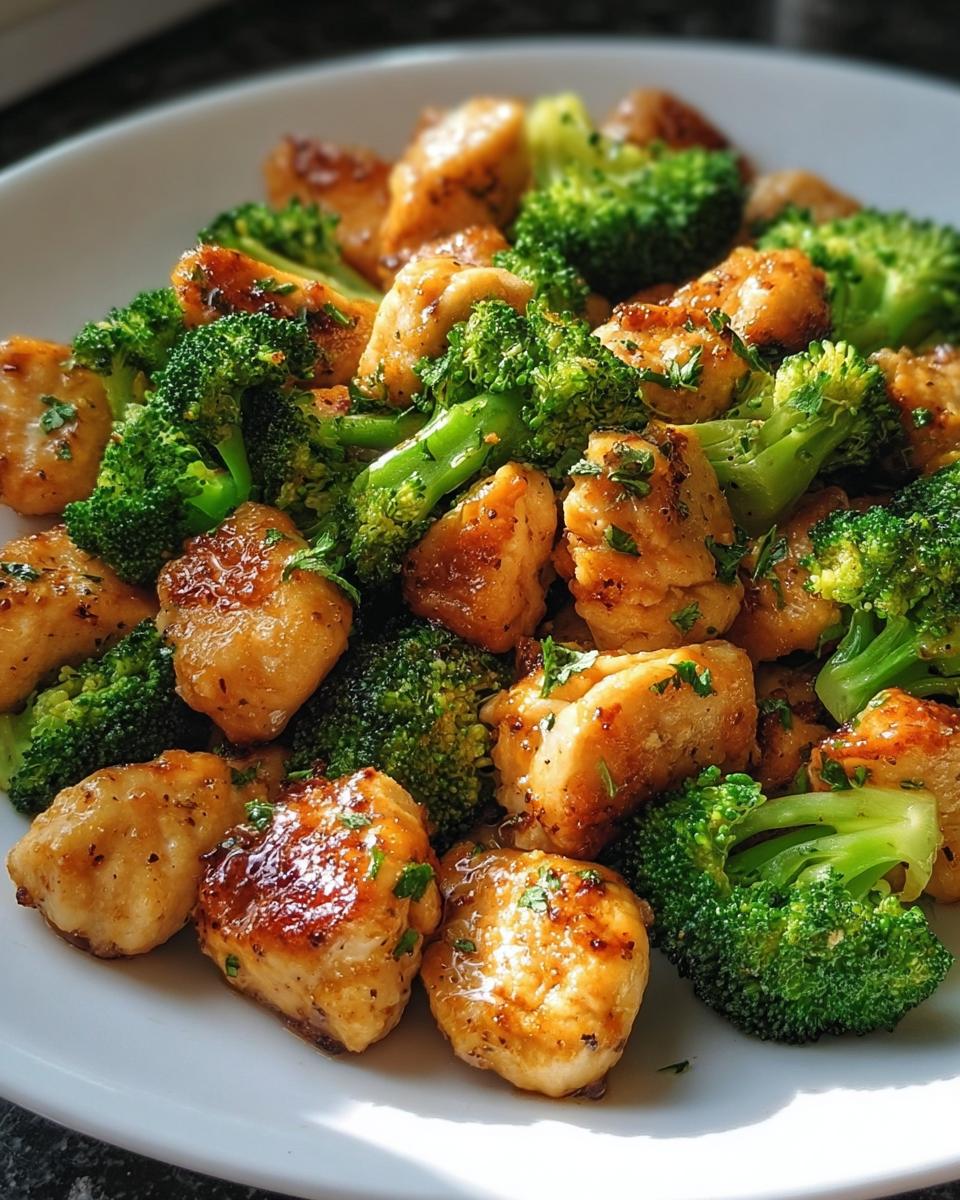 Air Fryer Chicken Bites And Broccoli - Detail 2