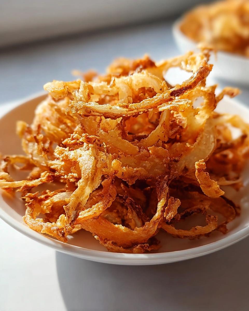 Air Fryer Crispy Onions - Detail 1