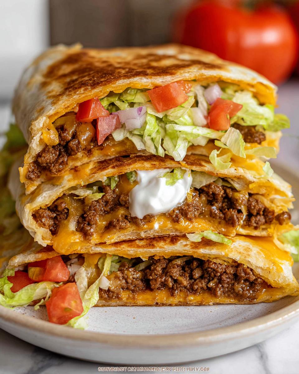 Air Fryer Crunchwrap Supreme - Detail 1