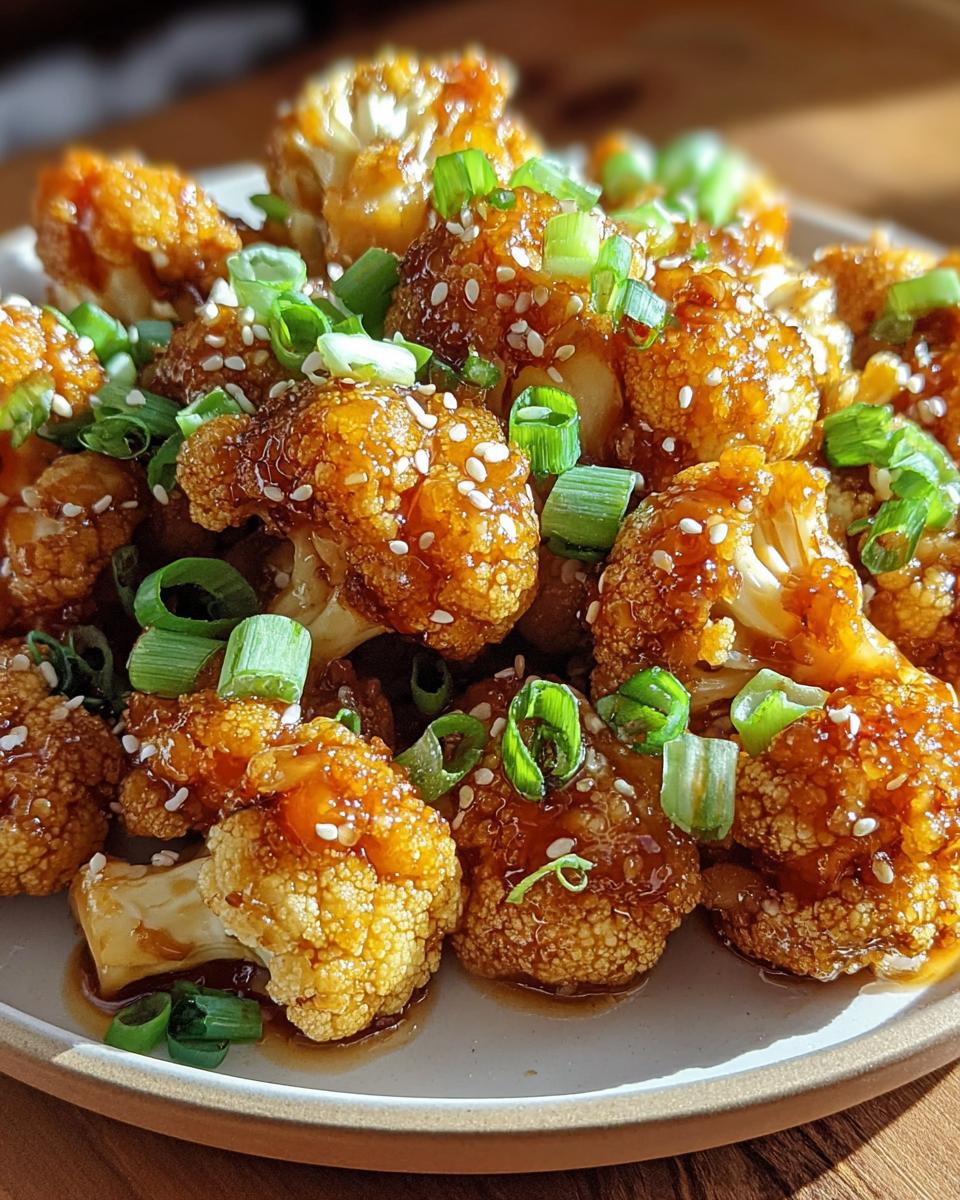 Air Fryer Honey Sriracha Cauliflower - Detail 2