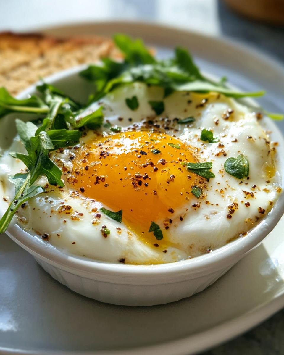 Air Fryer Poached Eggs - Detail 1