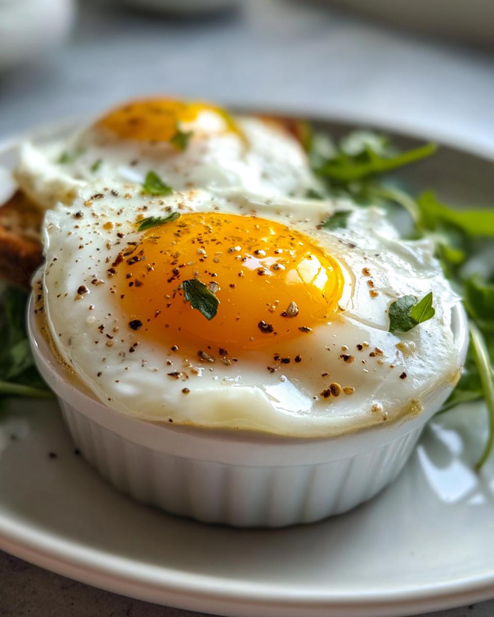 Air Fryer Poached Eggs - Detail 2
