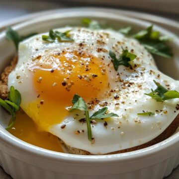 Air Fryer Poached Eggs