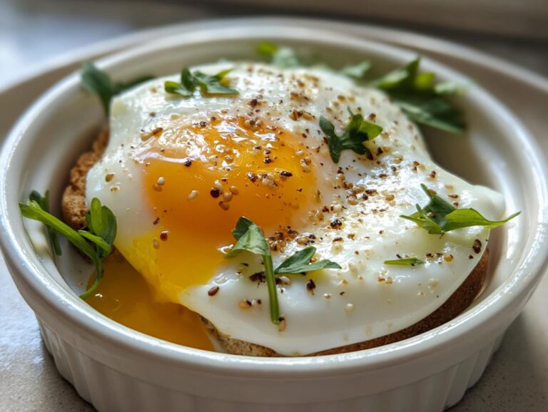 Air Fryer Poached Eggs