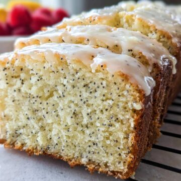 Almond Poppyseed Loaf Cake