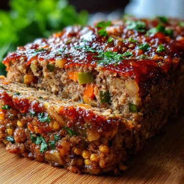 Amazing Lentil Meatloaf