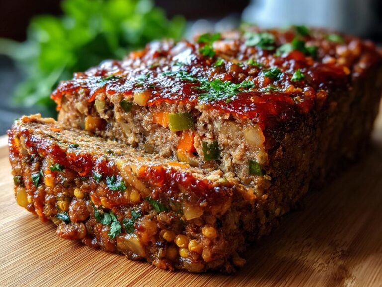 Amazing Lentil Meatloaf