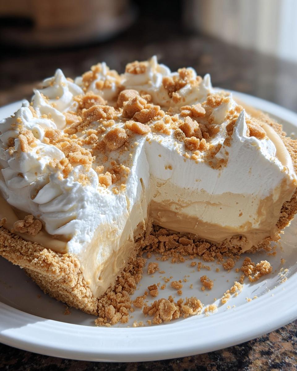 Amish Peanut Butter Cream Pie - Detail 2