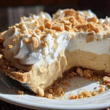 Amish Peanut Butter Cream Pie