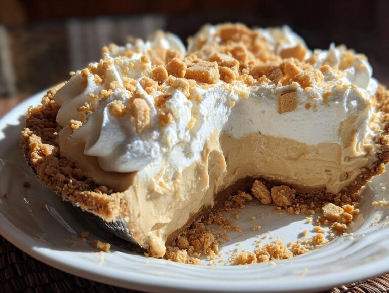 Amish Peanut Butter Cream Pie