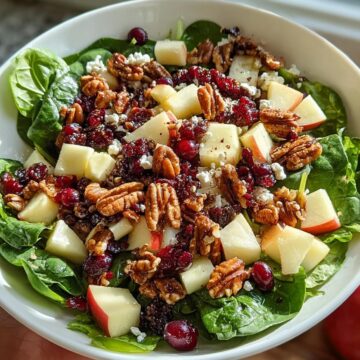 Apple Cranberry Pecan Salad