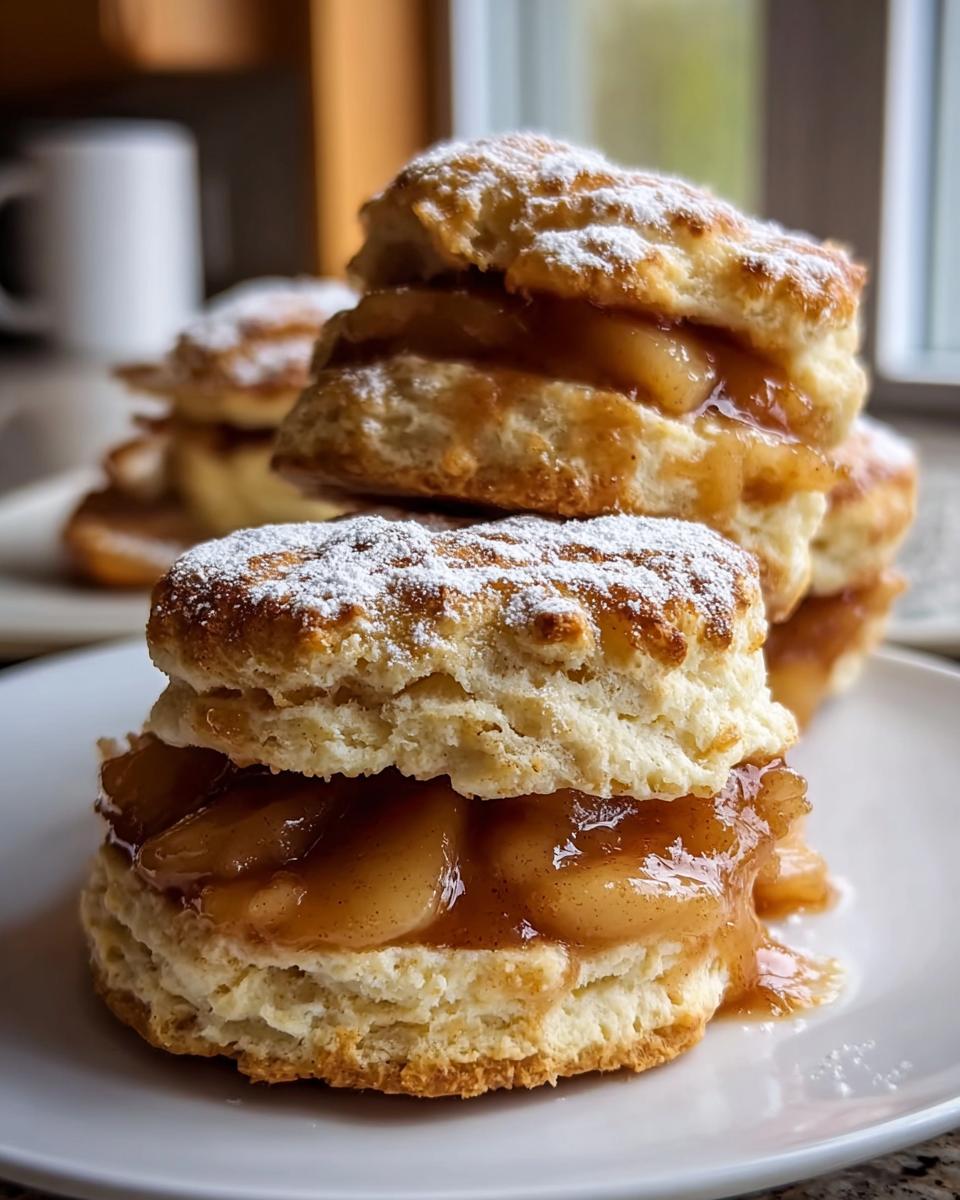 Apple Pie Biscuit Sandwiches - Detail 1