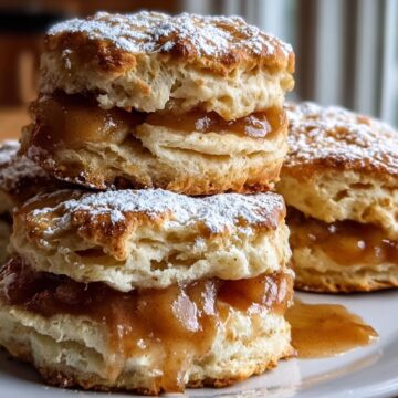 Apple Pie Biscuit Sandwiches