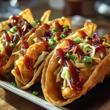 Applebee's Chicken Wonton Tacos