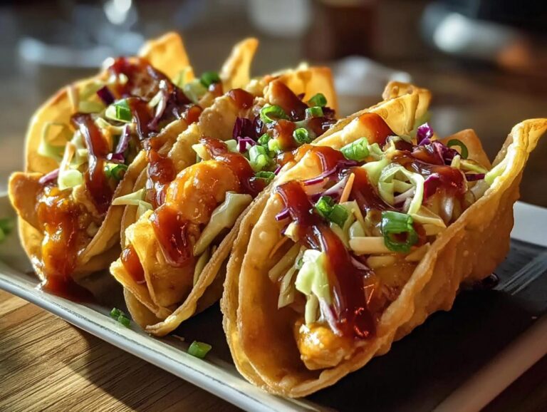 Applebee’s Chicken Wonton Tacos