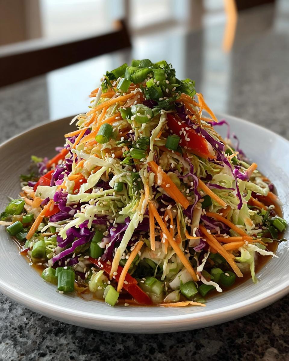 Asian Cabbage Slaw - Detail 1