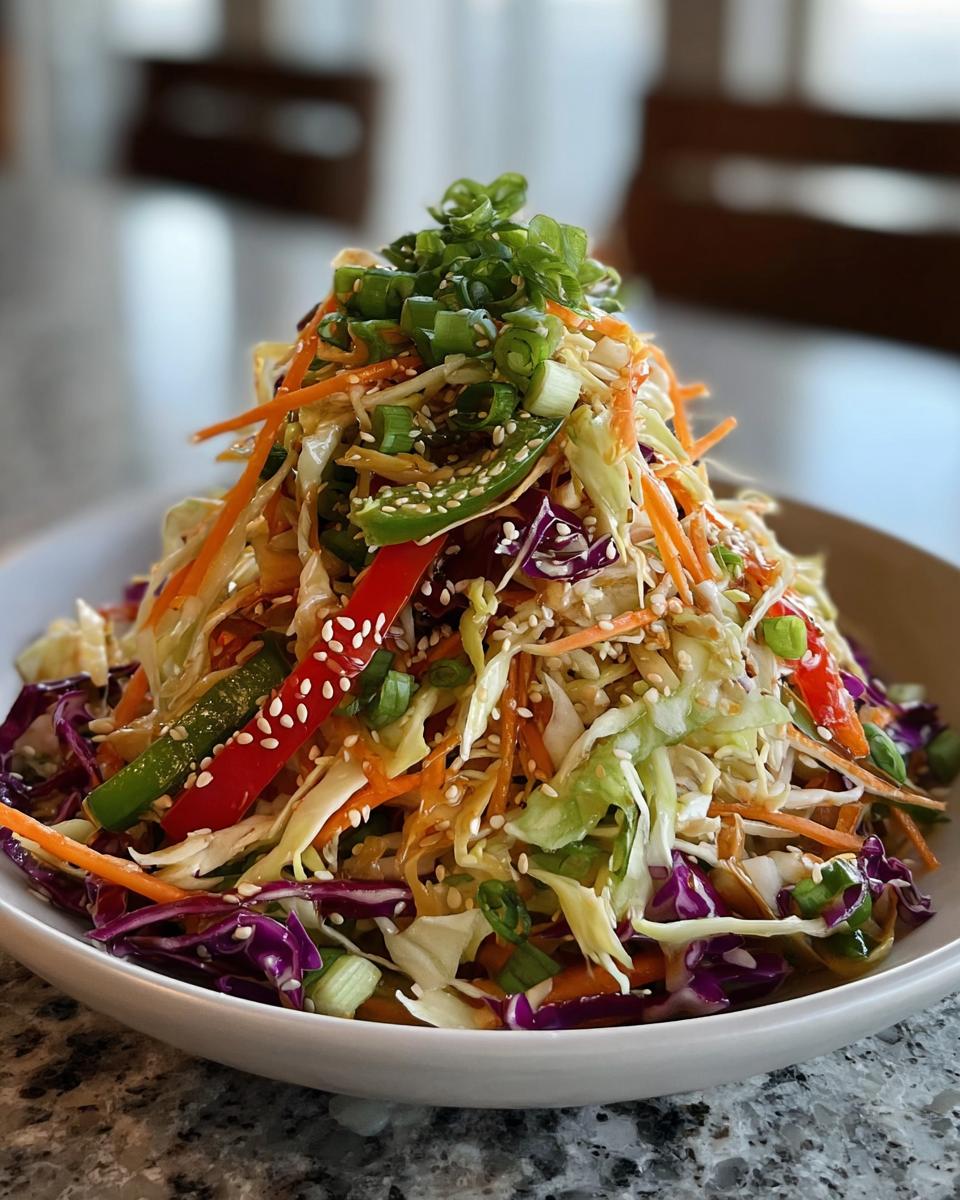 Asian Cabbage Slaw - Detail 2