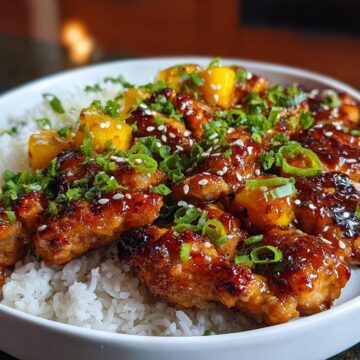 Asian Mango Glazed Chicken