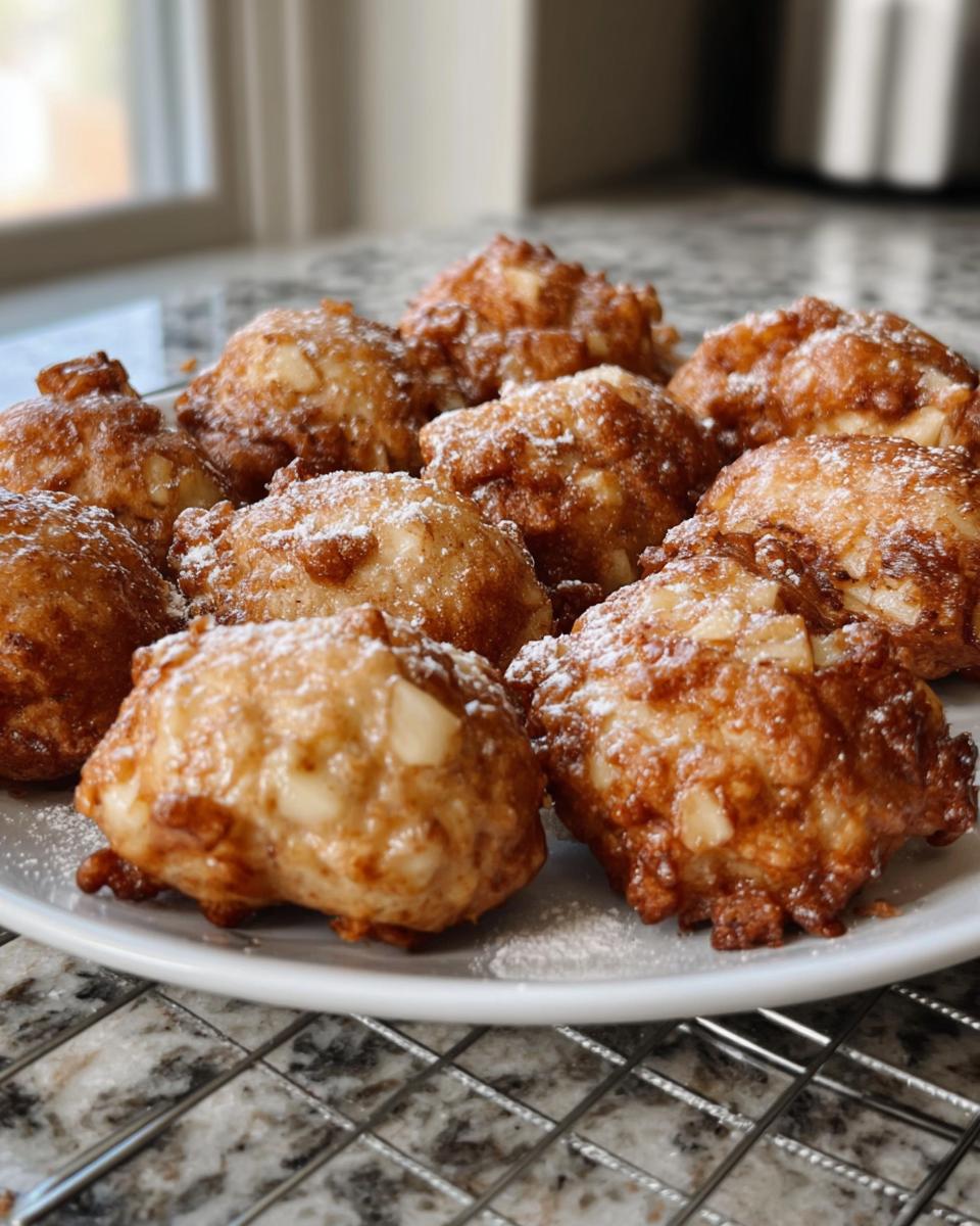 Baked Apple Fritters - Detail 1