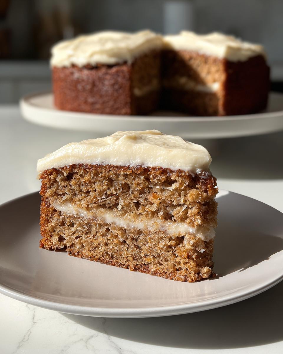 Banana Bread Cake With Cream Cheese Frosting - Detail 1