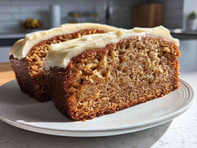 Banana Bread Cake With Cream Cheese Frosting