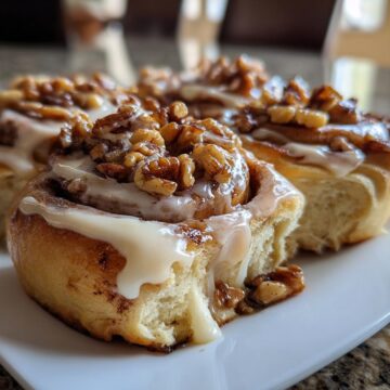 Banana Bread Cinnamon Rolls
