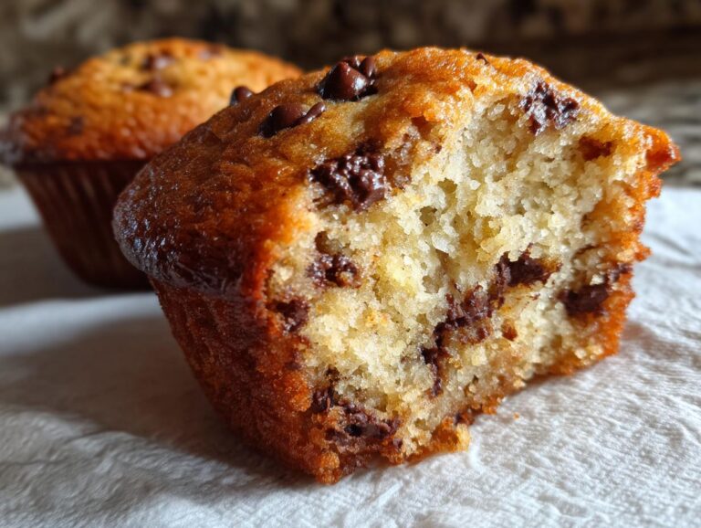 Banana Chocolate Chip Muffins