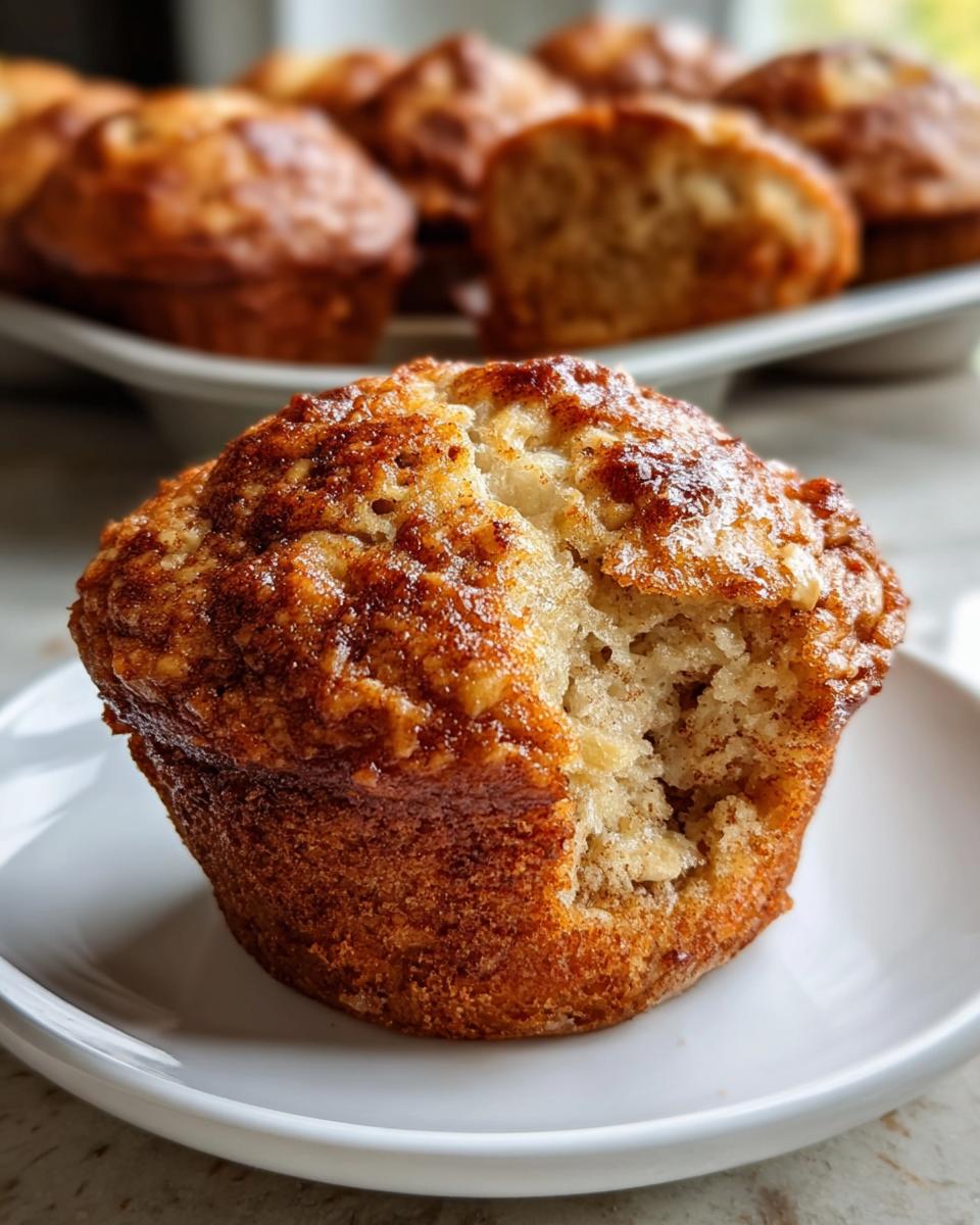Banana Cinnamon Greek Yogurt Muffins - Detail 2