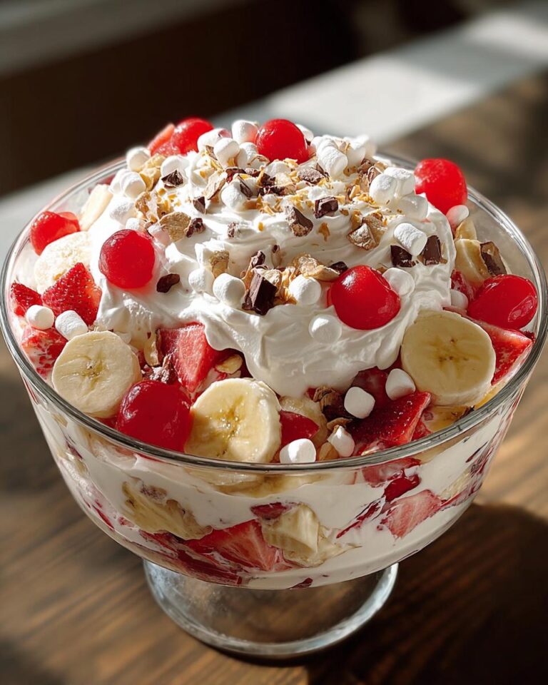 Banana Split Fluff Salad