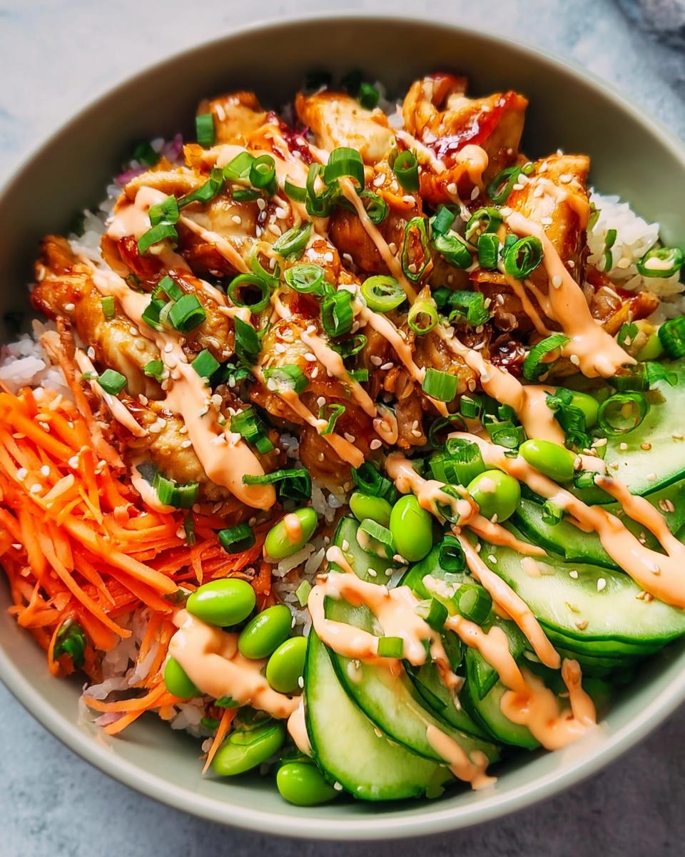 Bang Bang Chicken Bowl - Detail 1