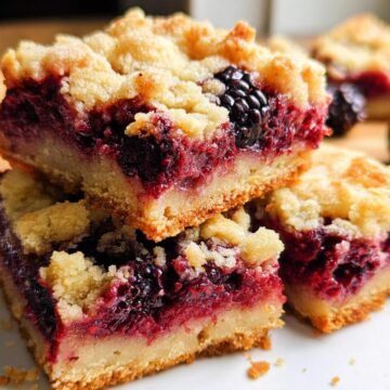 Blackberry Cobbler Bars