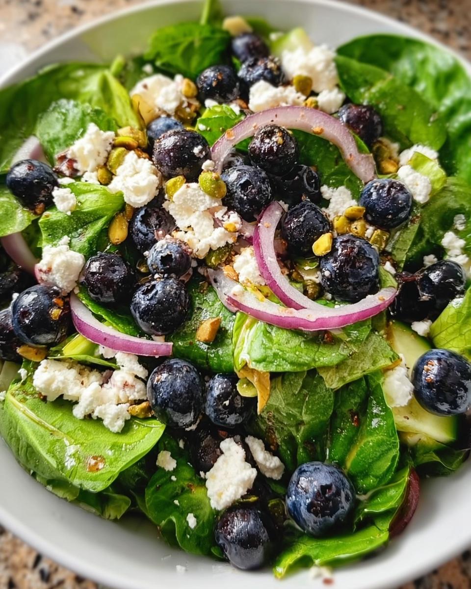 Blueberry Pistachio Spring Salad - Detail 1