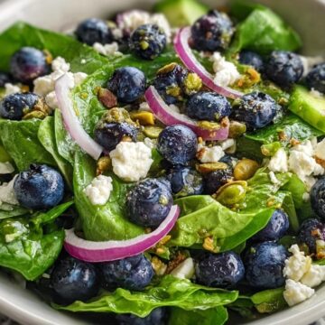 Blueberry Pistachio Spring Salad