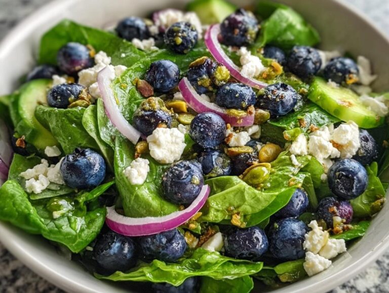 Blueberry Pistachio Spring Salad