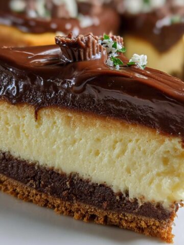 Boston Cream Pie Cheesecake