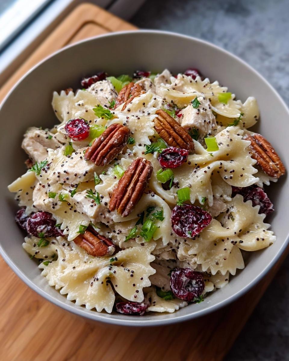 Bow-Tie Cranberry Pasta Salad - Detail 1