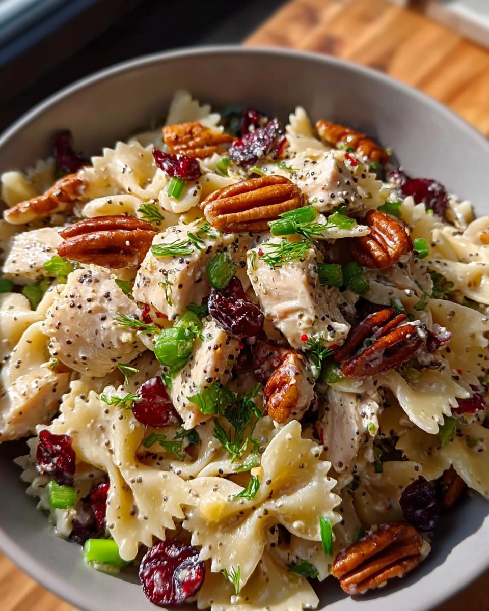 Bow-Tie Cranberry Pasta Salad - Detail 2