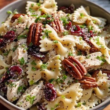 Bow-Tie Cranberry Pasta Salad