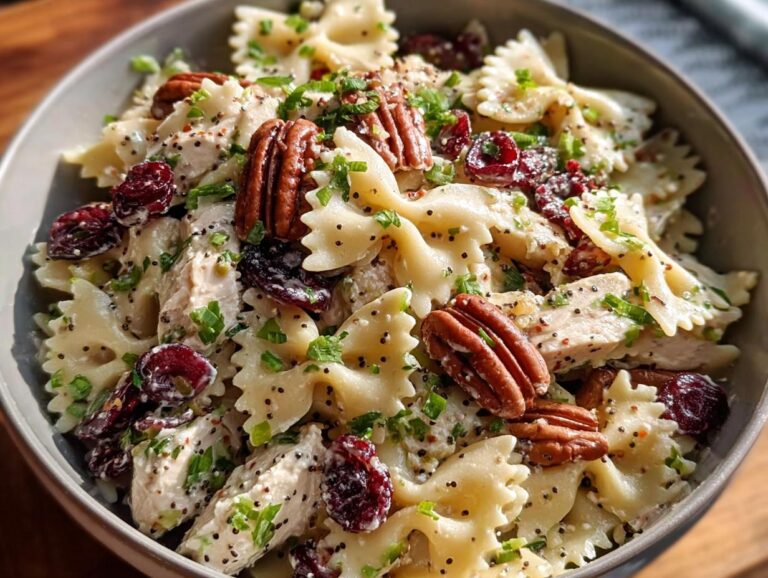 Bow-Tie Cranberry Pasta Salad