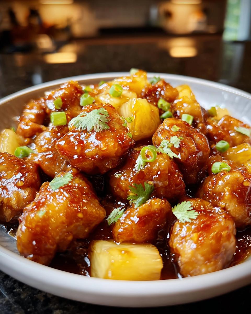 Brown Sugar Pineapple Chicken - Detail 2
