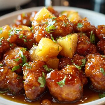 Brown Sugar Pineapple Chicken