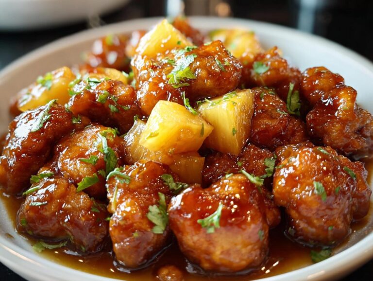 Brown Sugar Pineapple Chicken