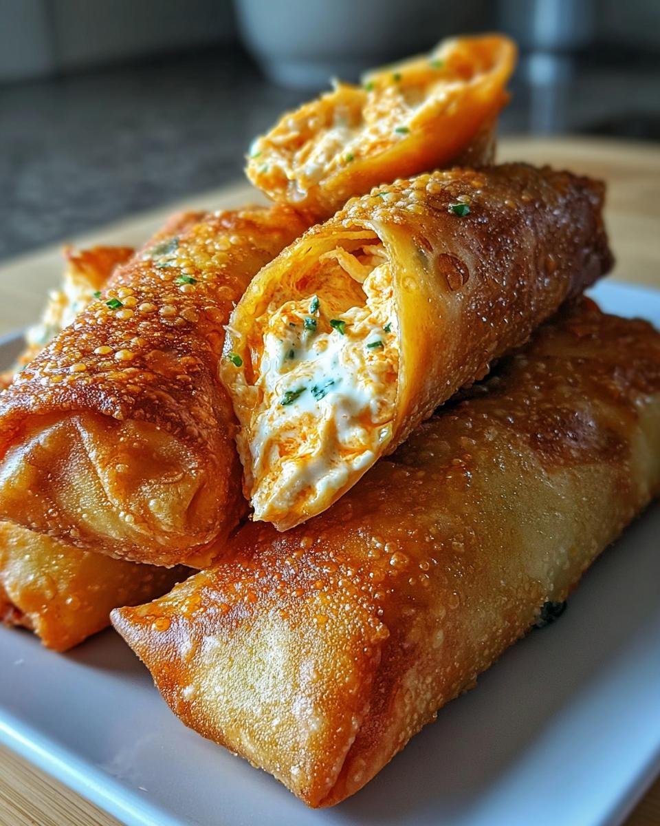 Buffalo Chicken Dip Egg Rolls - Detail 2